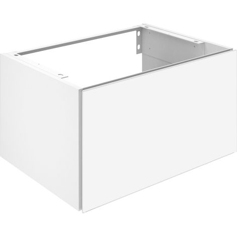 KEUCO X-LINE mueble bajo para lavabo, 1 extracción frontal, (1/2)