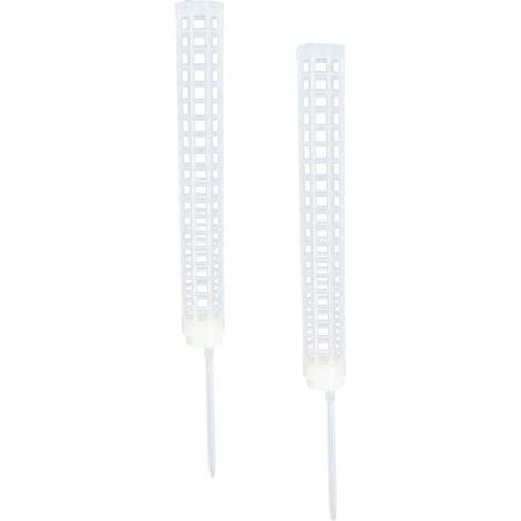 CCYKXA 2pièces Support De Plante Grimpante Sphaigne Lot de Poteaux Plastique pour Plantes Intérieur Tuteurs Idéaux pour Clématites Tomates Et Petites Vignes