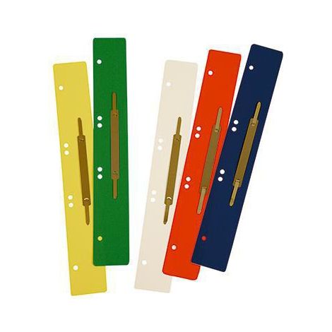Soennecken Heftstreifen 3162 lang Metalldeckl. farbig 125 St./Pack. (1/3)