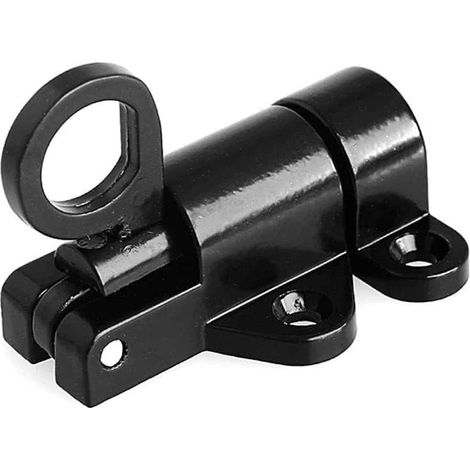 Verrou de porte coulissante en aluminium avec anneau de tirage (1/5)