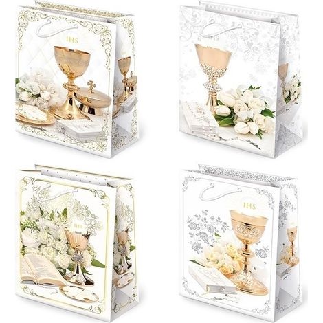 Bolsa decorativa para comunión T-2L mediana