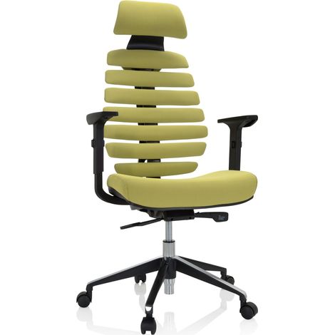 Bürostuhl / Drehstuhl ERGO LINE II PRO Stoff grün hjh OFFICE
