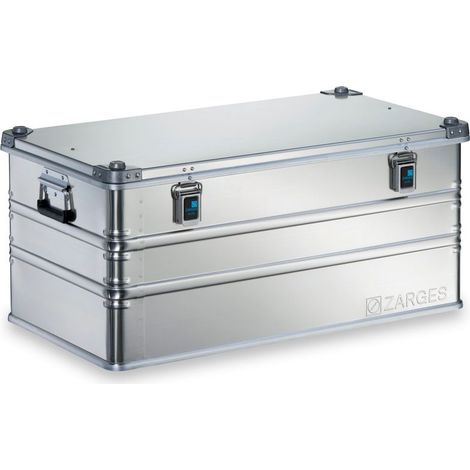 Aluminiumbox L950xB530xH430mm 173l m.Klappverschluss u.Alu-Stapelecken ZARGES