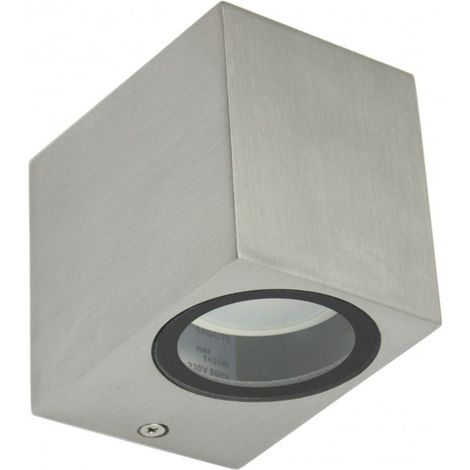 Applique esterno GU10 alluminio spazzolato IP44 SU-MA 5001 (1/3)