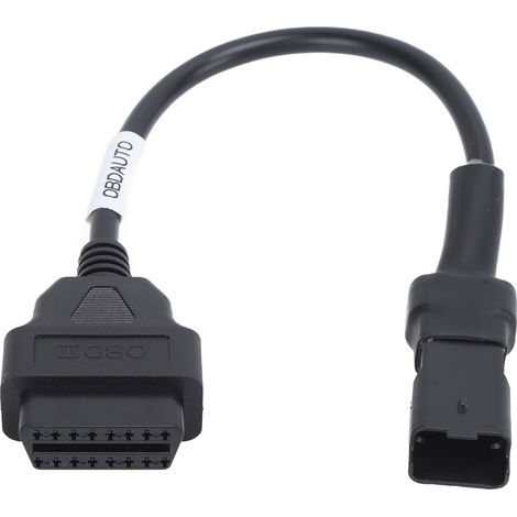 Cable Adaptateur OBD - 4 Broches - Pour Diagnostics Moto - Extension OBD2 - Compatible Ducati - 1 Pièce (1/5)