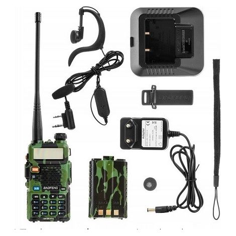 Uv-5r htq camo walkie-talkie