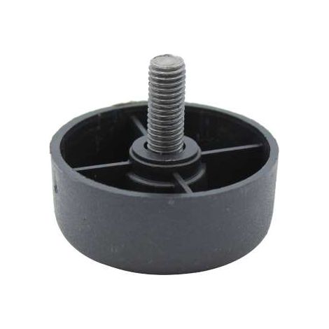 Piedino Plastica Mm.60Xh.25