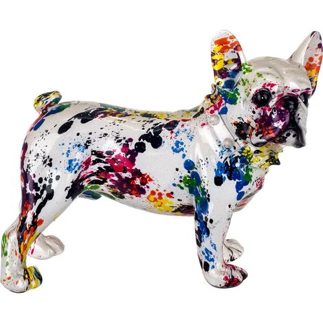 Bouledogue français en résine Graffiti Tâches de peinture Tâches de peinture (1/5)