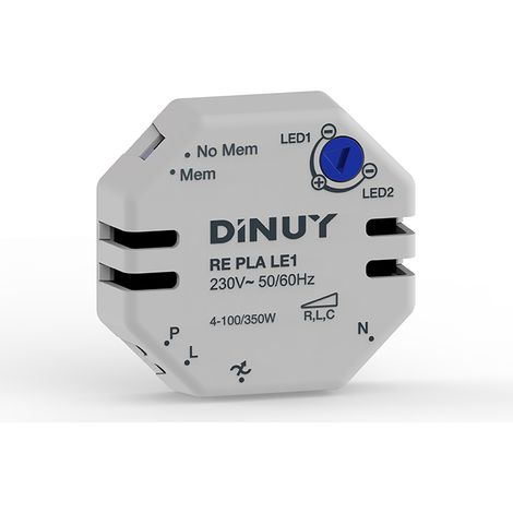 Regulador para bombillas Led 3 hilos RE.PLA.LE1 de Dinuy (1/8)