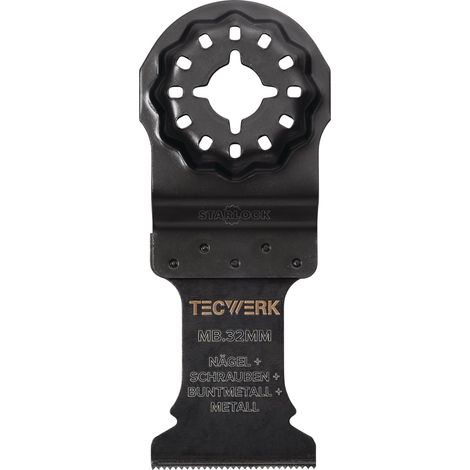 Hojas de sierra de inmersión B.32mm Prof. inmersión 29mm 1 ud. Starlock TECWERK (1/3)