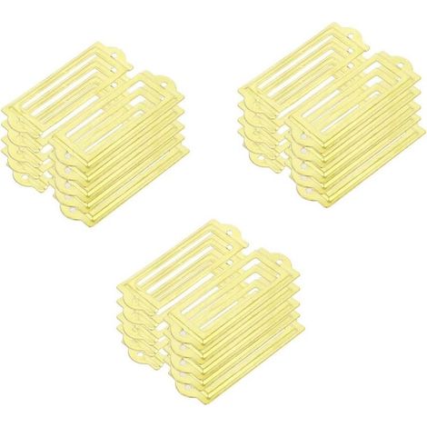 Office Apotheke Schublade Eisen Tag Halter Label Frame Goldton 83 mm x 31 30stk (a54e16b4c331f07 (1/5)
