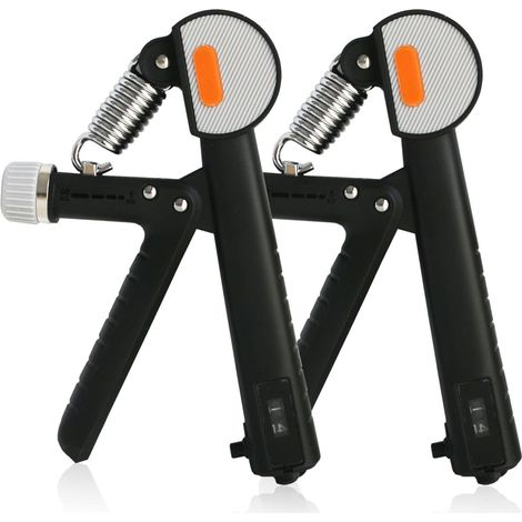 Handgriff-Unterarm-Krafttraining, Griffstärkungsgerät mit einstellbarem Widerstand 5-60 kg, Unterarm-Hand-Handgelenk-Krafttrainingsgriff für die Rehabilitation, 2-teilig