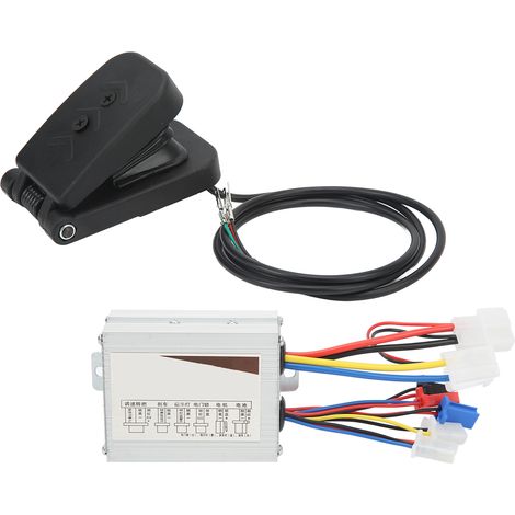 Contrôleur de vitesse brossé DC24V 500W avec Kit de pédale d'accélérateur pour vélo et Scooter électrique