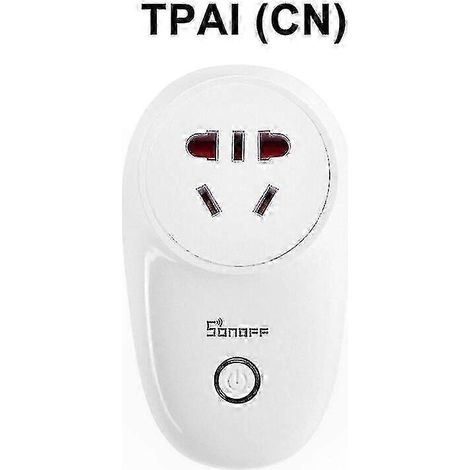 Intelligenter WLAN-Stecker, EU/US-Standard, kompatibel mit der Ewelink-App, Smart-Home-Fernbedienung, keine generische Marke. (1/5)