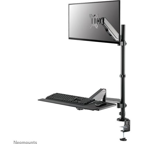 Neomounts tischmontierter Sitz-Steh-Arbeitsplatz