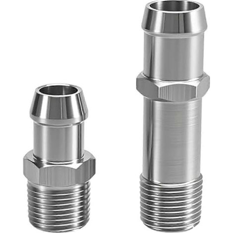 2 raccords de tuyau de chauffage, raccord d'admission 5/8 po, raccord de pompe à eau 3/4 po pour bloc moteur 283 30
