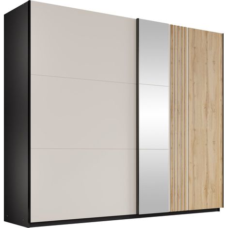 Armario Honolulu 268 , 215x250x65cm, Puertas de armario: Correderas, Número de estantes: 0