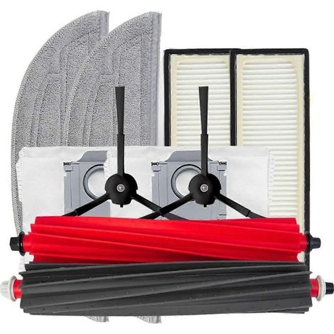 Pièces détachées pour aspirateur S8 MaxV Ultra : brosse principale, filtre HEPA, chiffon de nettoyage et accessoires (1/5)