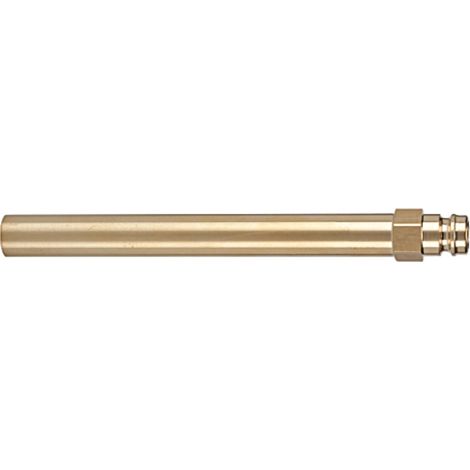 Riegler Stecknippel-Rohr DN 9, Rohr-Außen-Ø 14 mm, SW 15, Länge 300 mm (1/2)