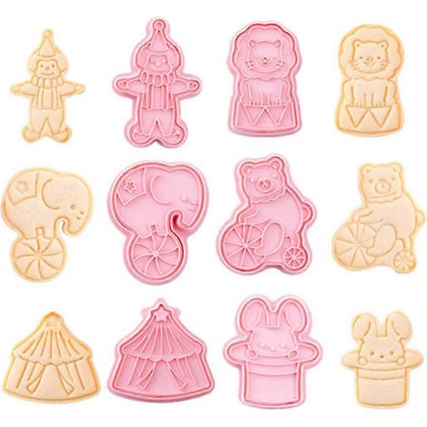 Emporte-pièces pour biscuits et gâteaux, idéal pour Halloween, Noël et la Saint-Valentin. Motifs et emporte-pièces pour biscuits et gâteaux, parfaits pour Halloween, Noël et la Saint-Valentin. (1/4)