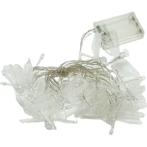 Guirlande Solaire - 6 M - 20 Led - Étanche Ip44 - Pour Décoration Intérieure Extérieure - 1 Pièce (1/5)