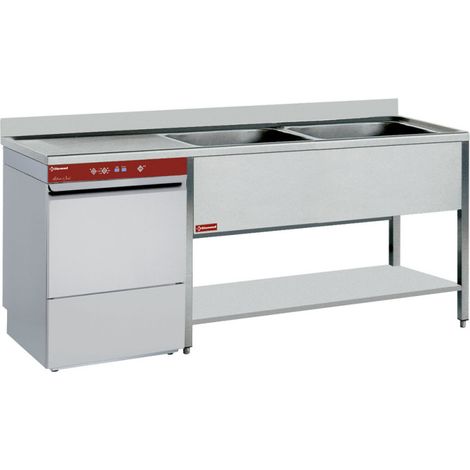 Ensemble plonge sur pietement/lave-vaisselle - Diamond (1/3)
