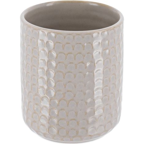 Tazza da bagno in ceramica Nolan, beige