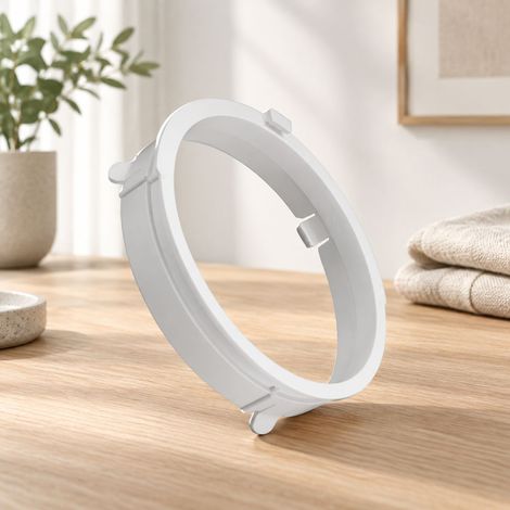 Connecteur tuyau échappement climatiseur mobile Midea KYR 35 ABS 17cm étanche sans outil installation facile rapide (1/5)