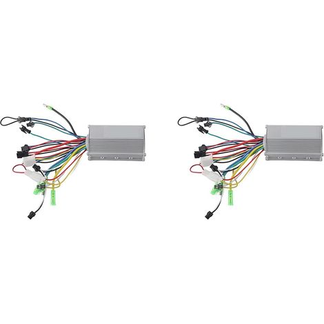 2X Contrôleur de Électrique, Contrôleur de Brainpower 36V/48V 350W pour Scooter de Vélo Électrique (1/5)