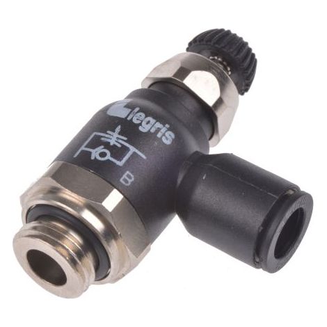 Régulateur de débit Legris 7061, 8mm ( Prix pour 1 )