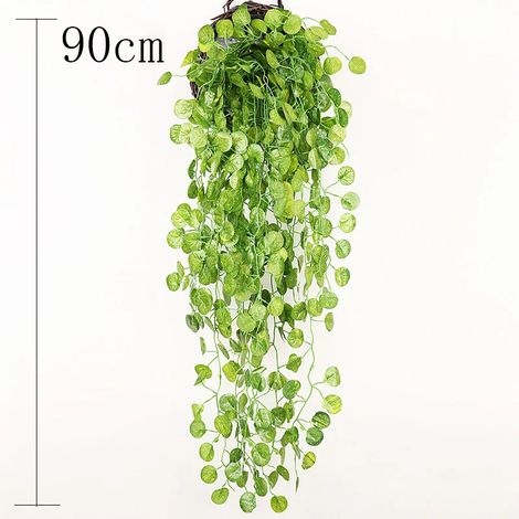 (B4-2pcs) Jardinière murale en rotin tressé à la main, panier en rotin tressé, support pour plantes grimpantes, pot de jardin, jardinière murale (1/4)