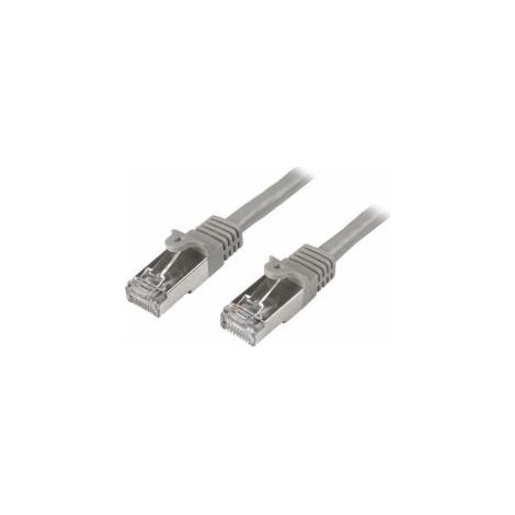 StarTech.com Cavo di rete Cat6 Ethernet Gigabit - Cavo Patch RJ45 SFTP da 5 m - Grigio (1/5)