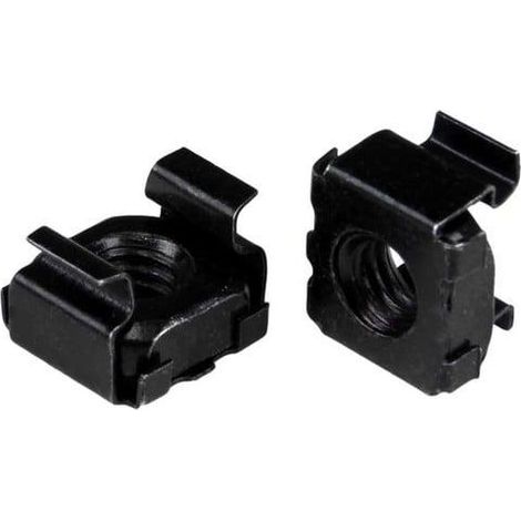 Startech Montage-Ecrou M6 Schwarz Pack 100