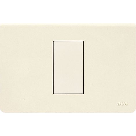 Placca Blanc45 Tecno.1M Bianc Blanc AVE 45P61