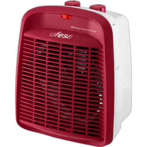 Ufesa Elektrischer Heizkörper rot 2000 W kompakt und leise