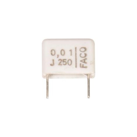 Condensatore in poliestere 10nf 250v R10mm 10k 10k 10nf250vr10