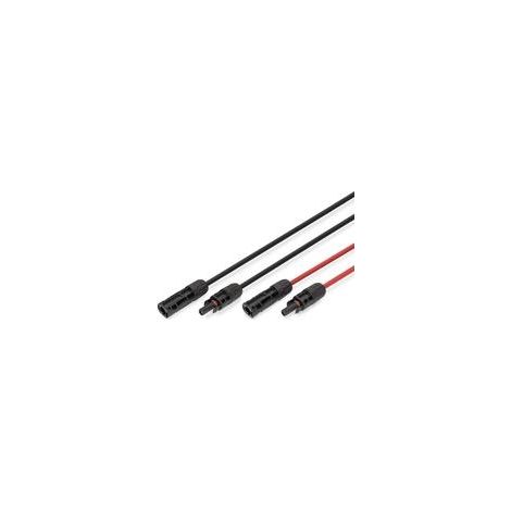 Cable solar digitus 3 metros rojo cobre estañado