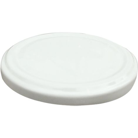 TAPPO PER VASO VETRO 'BOCCACCIO' ø mm 110 - 3 pz bianco  - Blister Koncreto