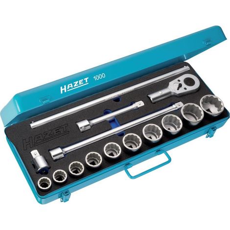 Coffret de douilles 3/4" 15 pièces Nr.1000Z Hazet (1/3)