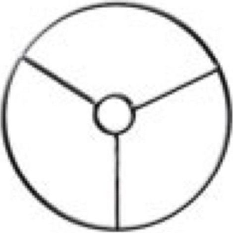 Graine Créative - Armature abat-jour cercle avec bague Ø 15 cm