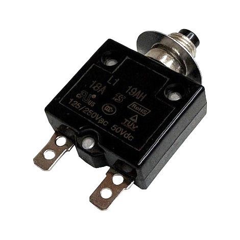 Motorschutzschalter 19AH Drucktastenschalter 250V 18A 2Pin (1/4)