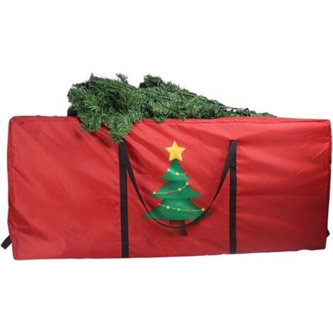 48in Sac de Rangement pour Sapin de Noël, Sac de Rangement étanche de Haute qualité, matériau Oxford imperméable, pour Arbres de Noël et Autres décorations de Noël (1/5)