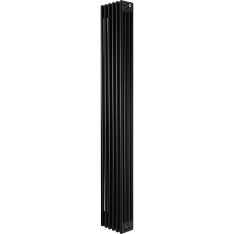 Traditional 4 Column Radiator - 1800 x 290mm - Black