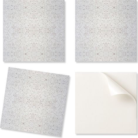 Azulejos decorativos autoadhesivos de vinilo para pared con textura de piedra natural, 20x20x20 cm.
