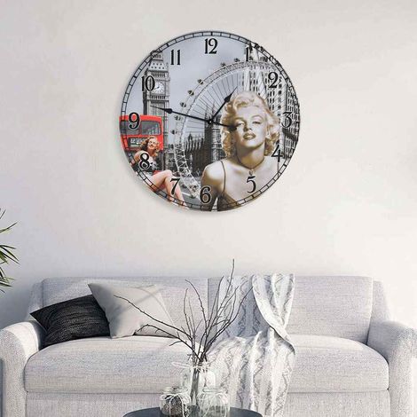 vidaXL Reloj de pared vintage 60 cm (1/4)