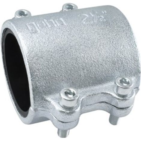 Temperguss-Reparaturschelle für kurzes Stahlrohr - 1/2", GEBO.