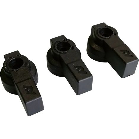 Bosch Accessori per stazioni appartamento Leva per rubinetti a sfera per acqua potabile (3 pz.), 7735600592