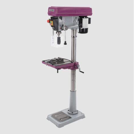 Sidamo – Perceuse magnétique 26 PC 230V – Colonne en fonte aciérée – Transmission par courroies – Perçage à sec des métaux – 20501020 (1/5)
