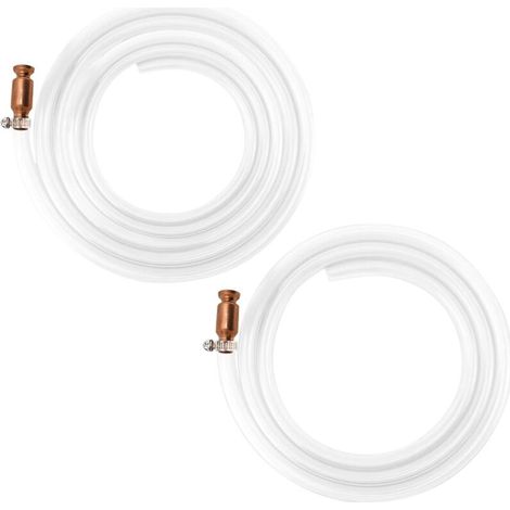Shake Pump 6ft/10ft Long Self Priming Anti-Static Wrinkle Free Hand Pump for Transfer Gas Petrol Diesel Fuel Water (1/5)