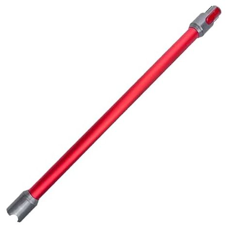 Tubo de extensión para aspiradoras – Compatible con V7, V8, V10, V11 y V15 – Longitud ajustable, multisección, rojo – Pieza de repuesto para la limpieza en zonas altas y bajas (1/4)